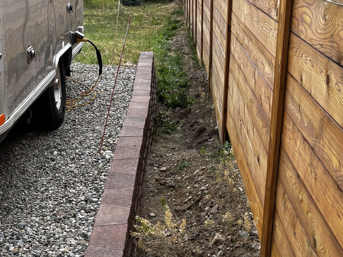 Before landscaping work — Summit County, Colorado