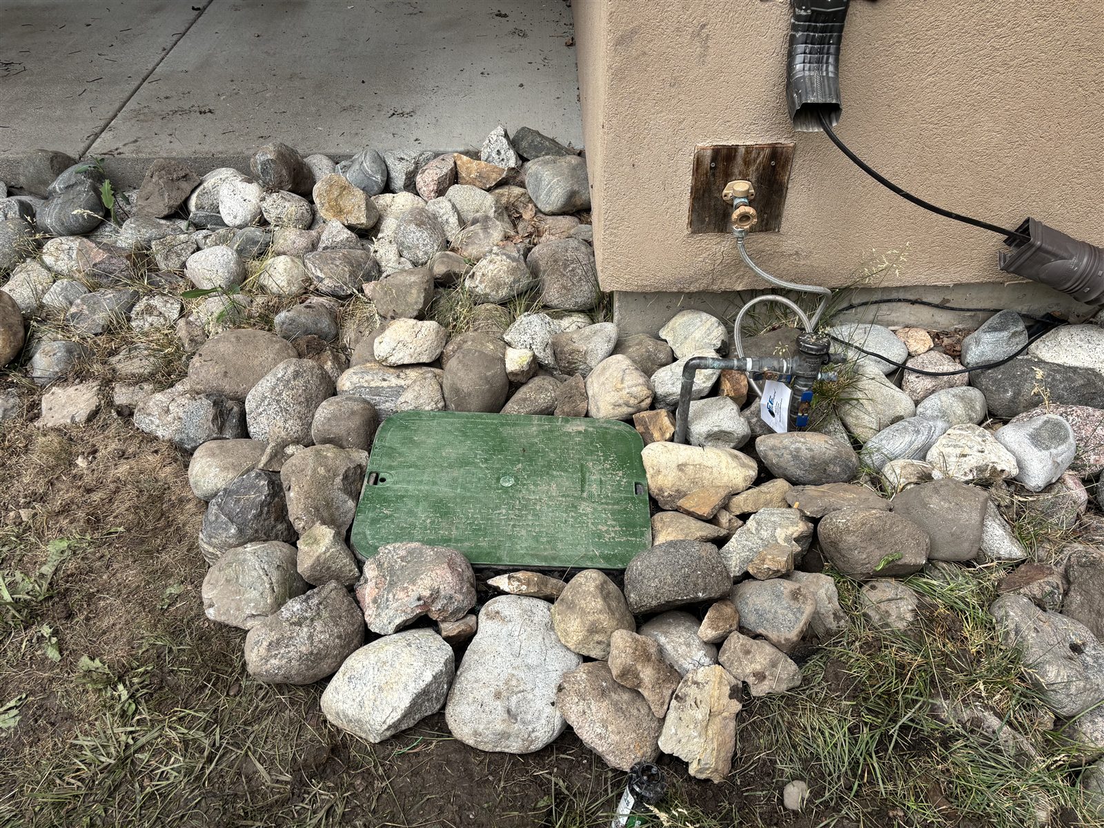 Irrigation system installation in Summit County, Colorado