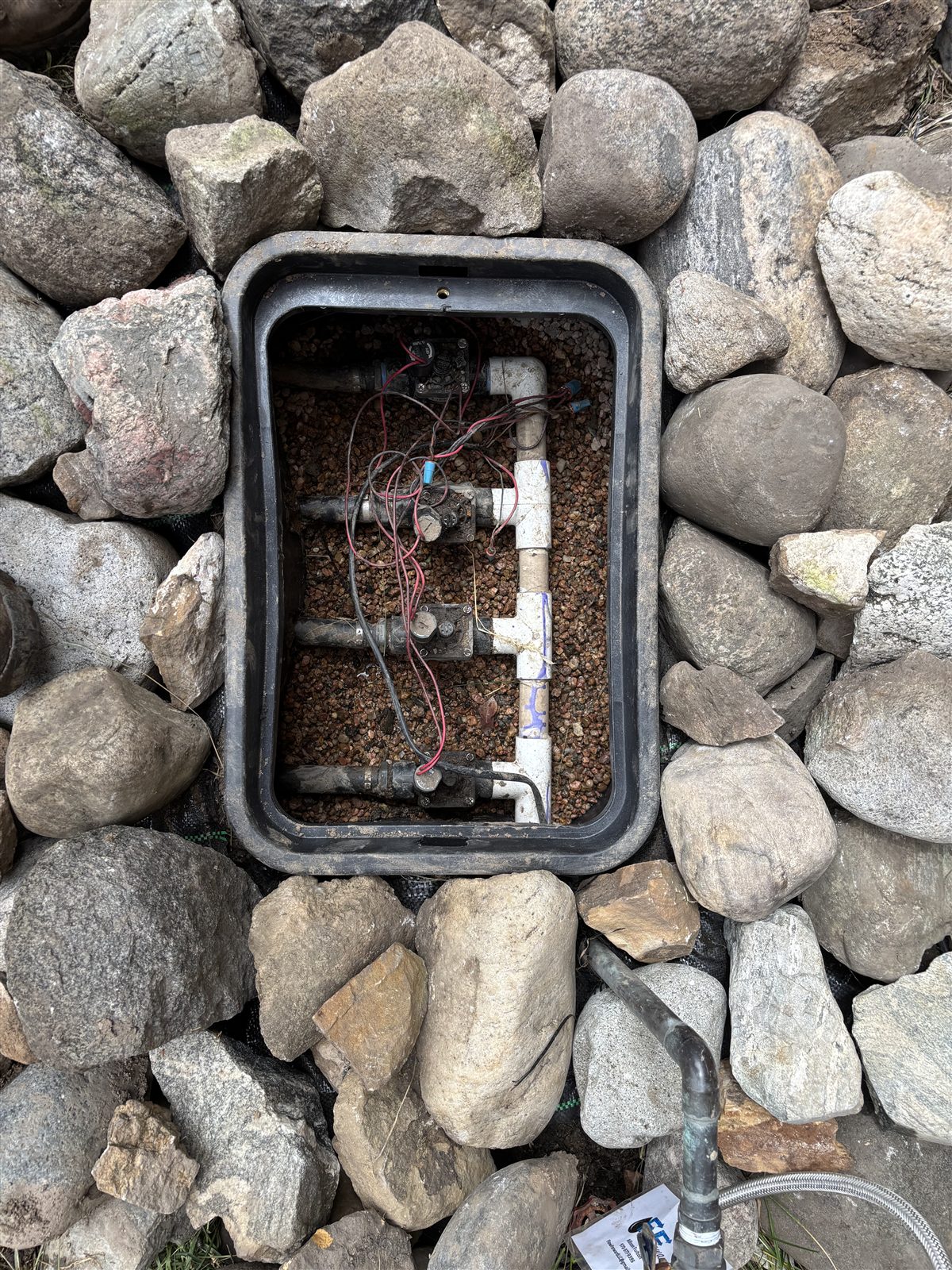 Irrigation system installation in Summit County, Colorado
