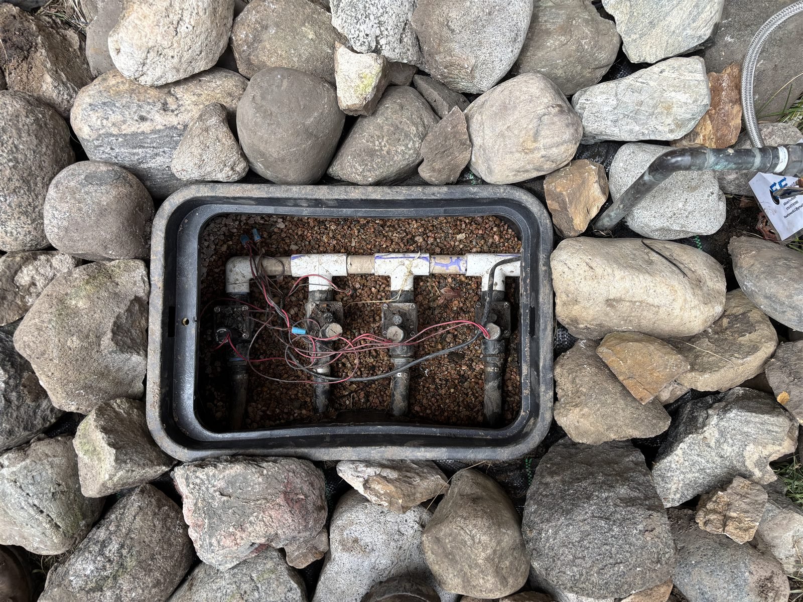 Irrigation system installation in Summit County, Colorado